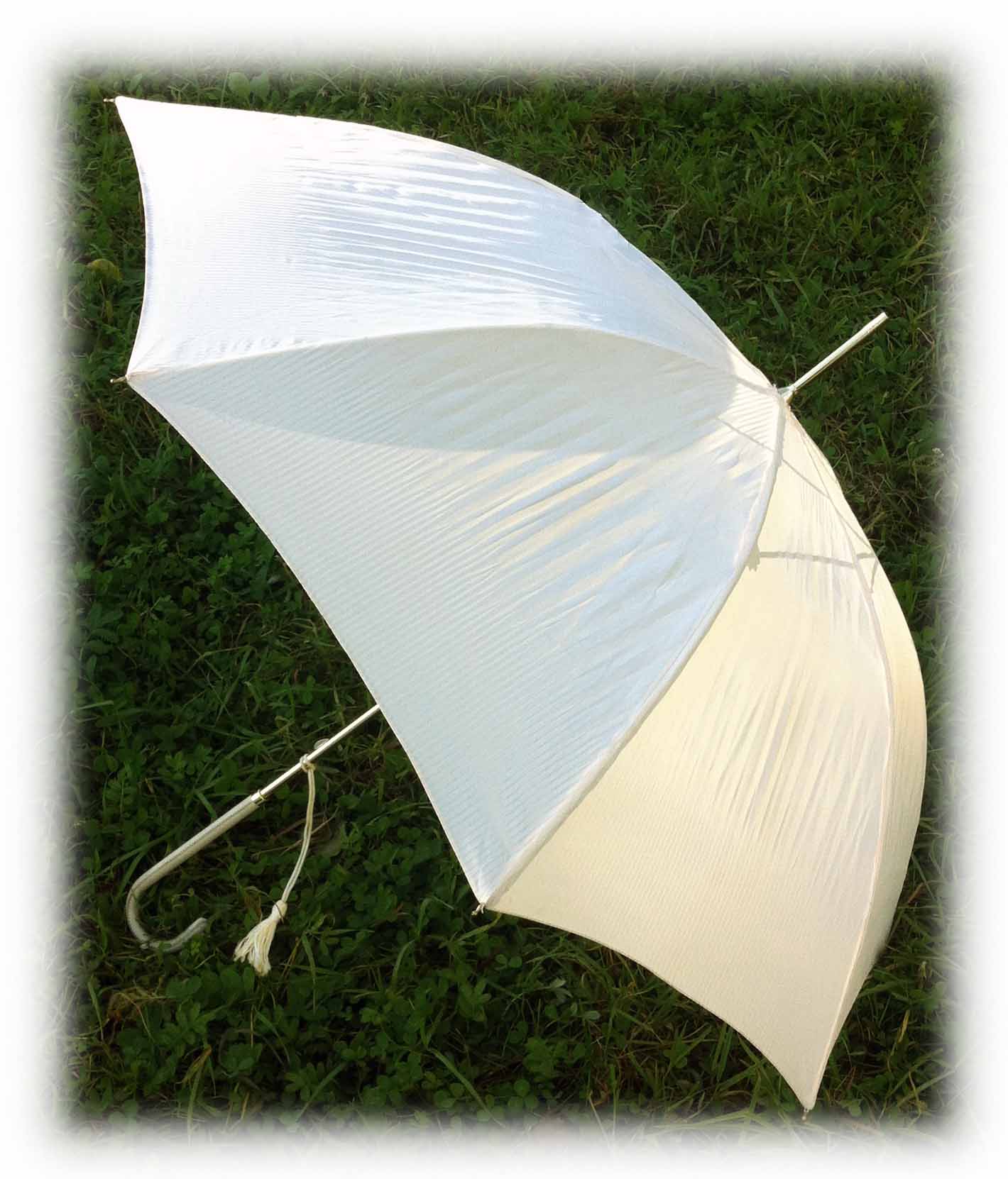 Кремовый зонт-трость, модель Габриэла